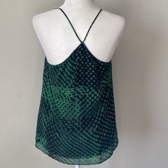 Green Polka Dot Women's Top - Picture 2 of 5